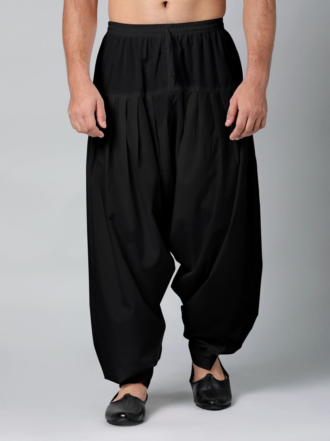 BLACK FINE COTTON SALWAR