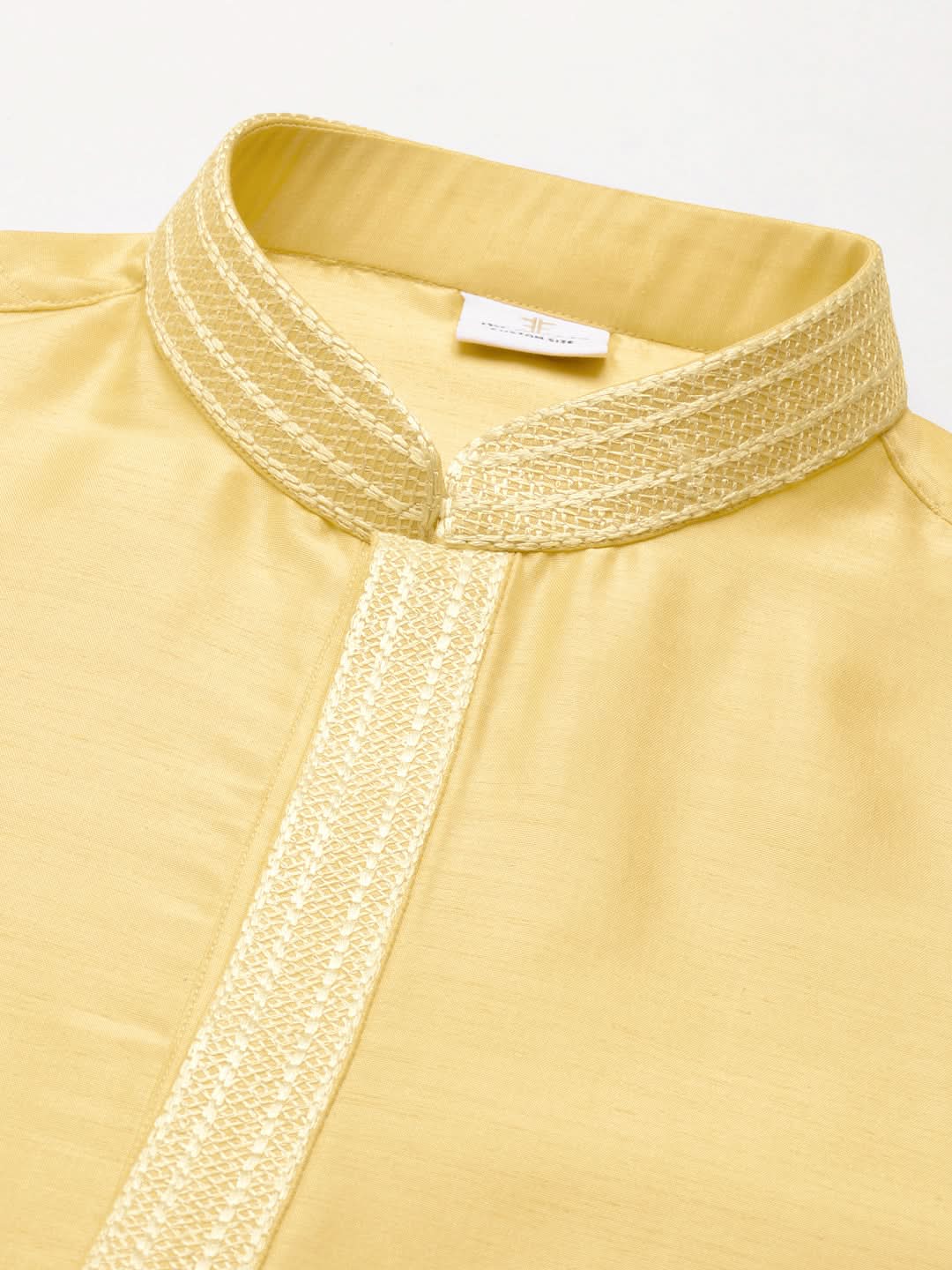 Yellow Embroidered Kurta Set