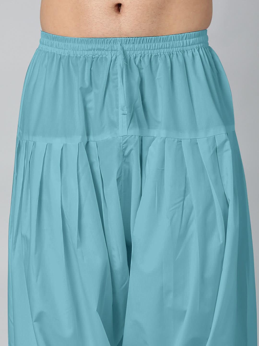 TEAL BLUE FINE COTTON SALWAR