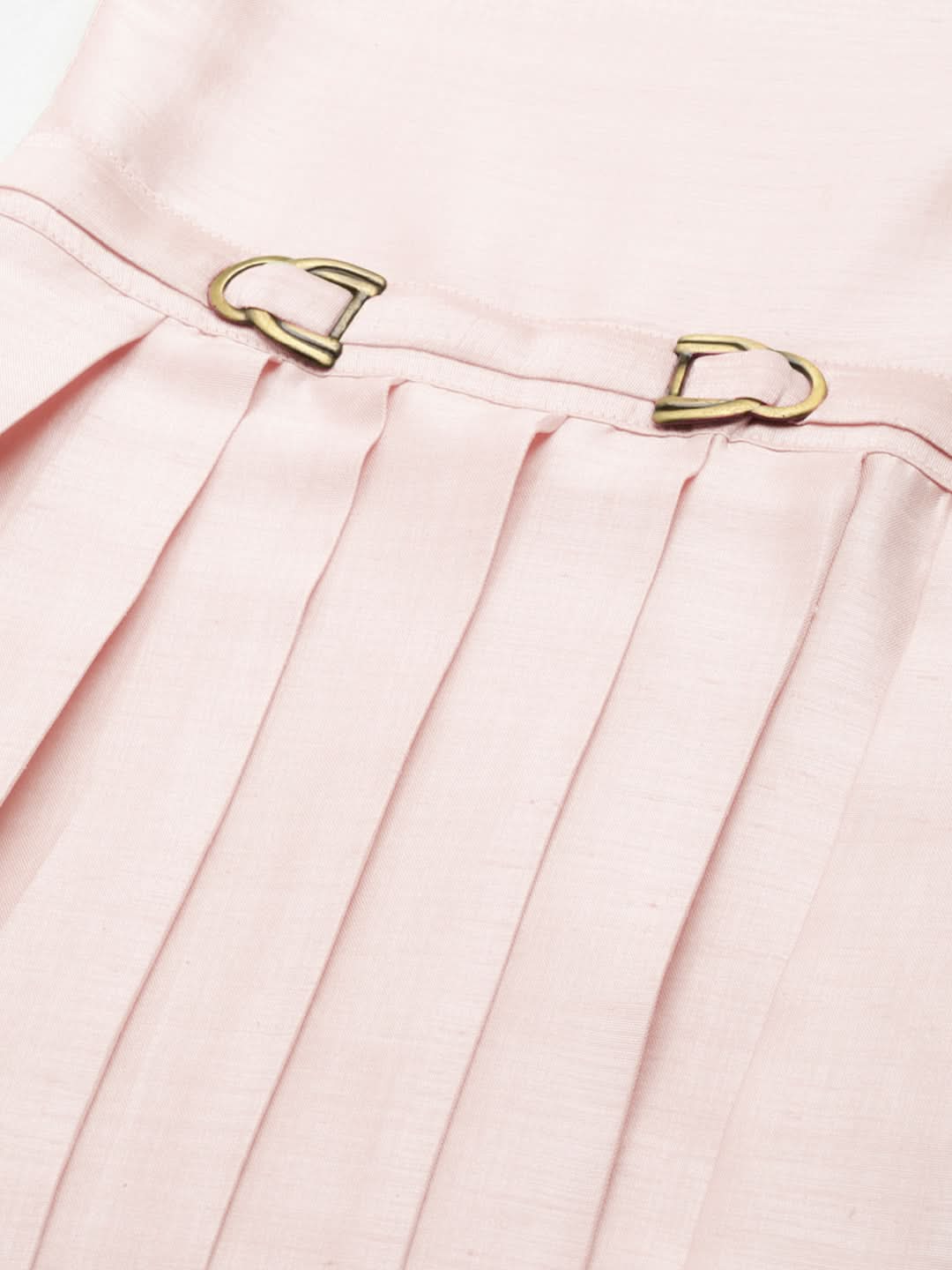 Light pink Drape Kurta Set
