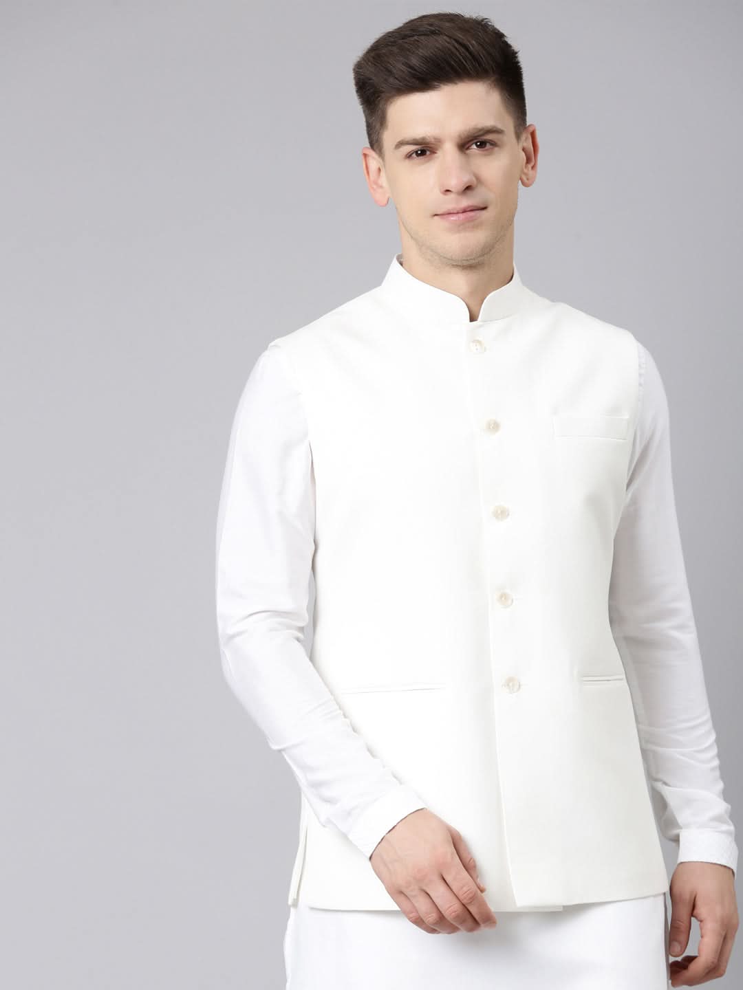Cream Classic jacket Short
