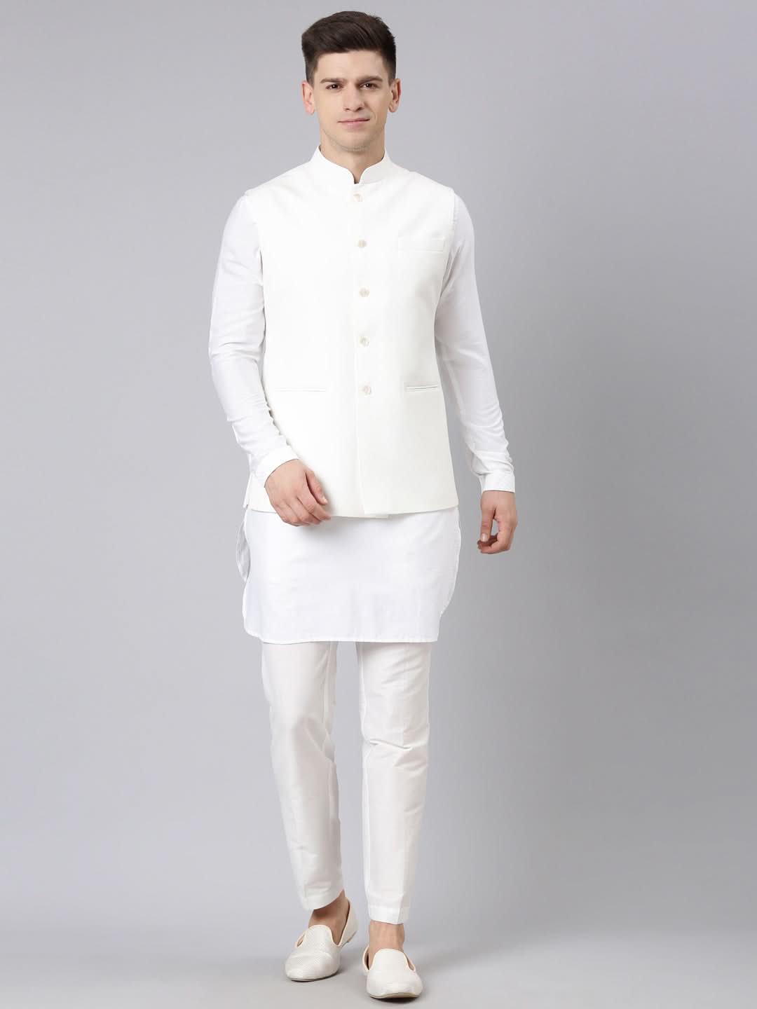 Cream Classic jacket Short