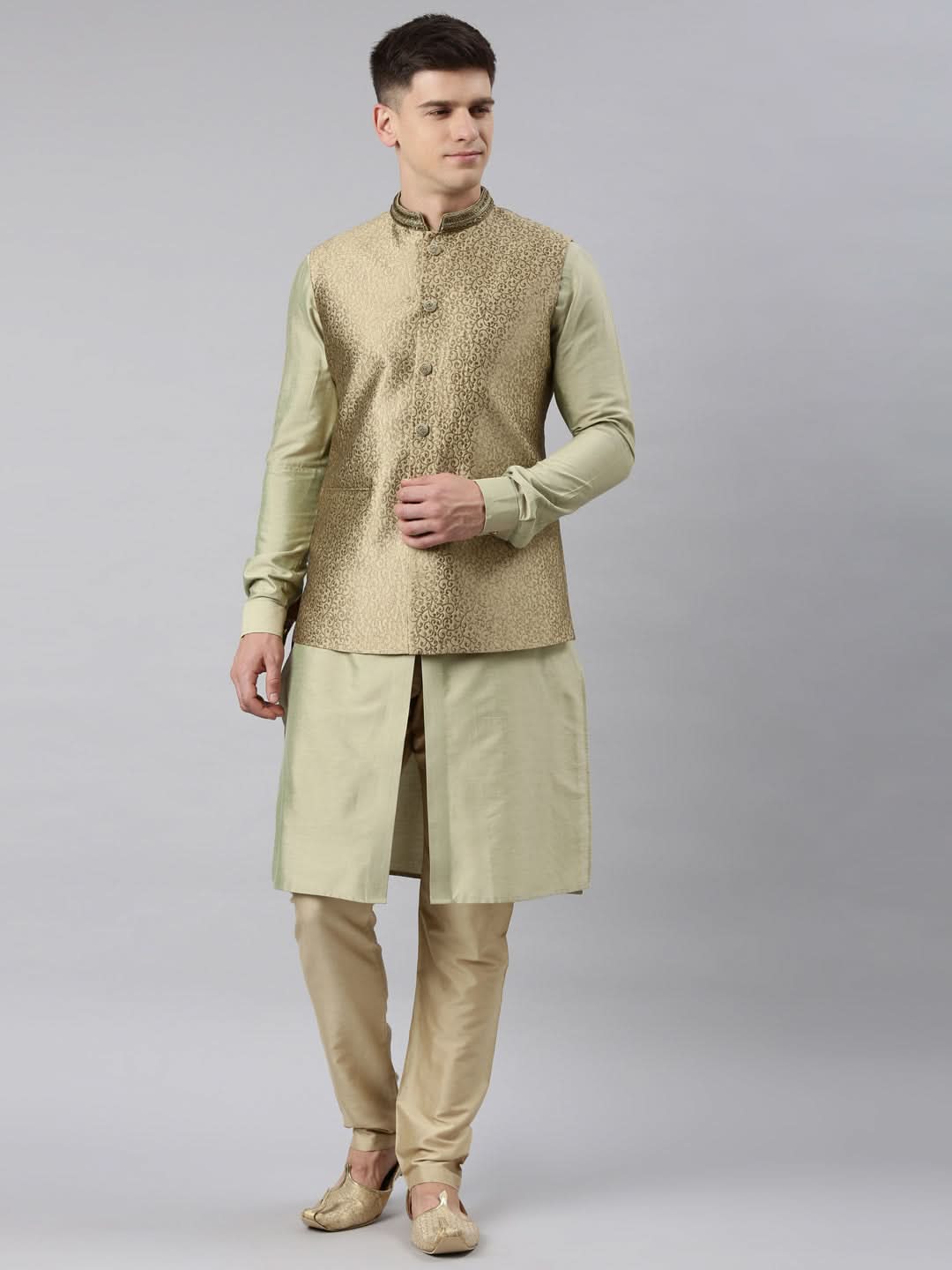 Gold Brocade Jacket