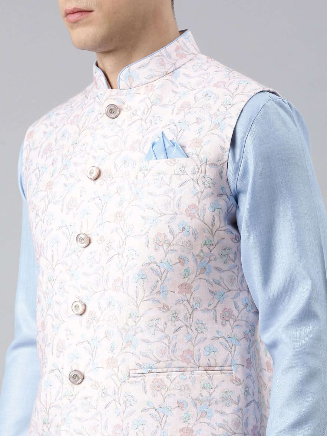 Pink Printed Jacket