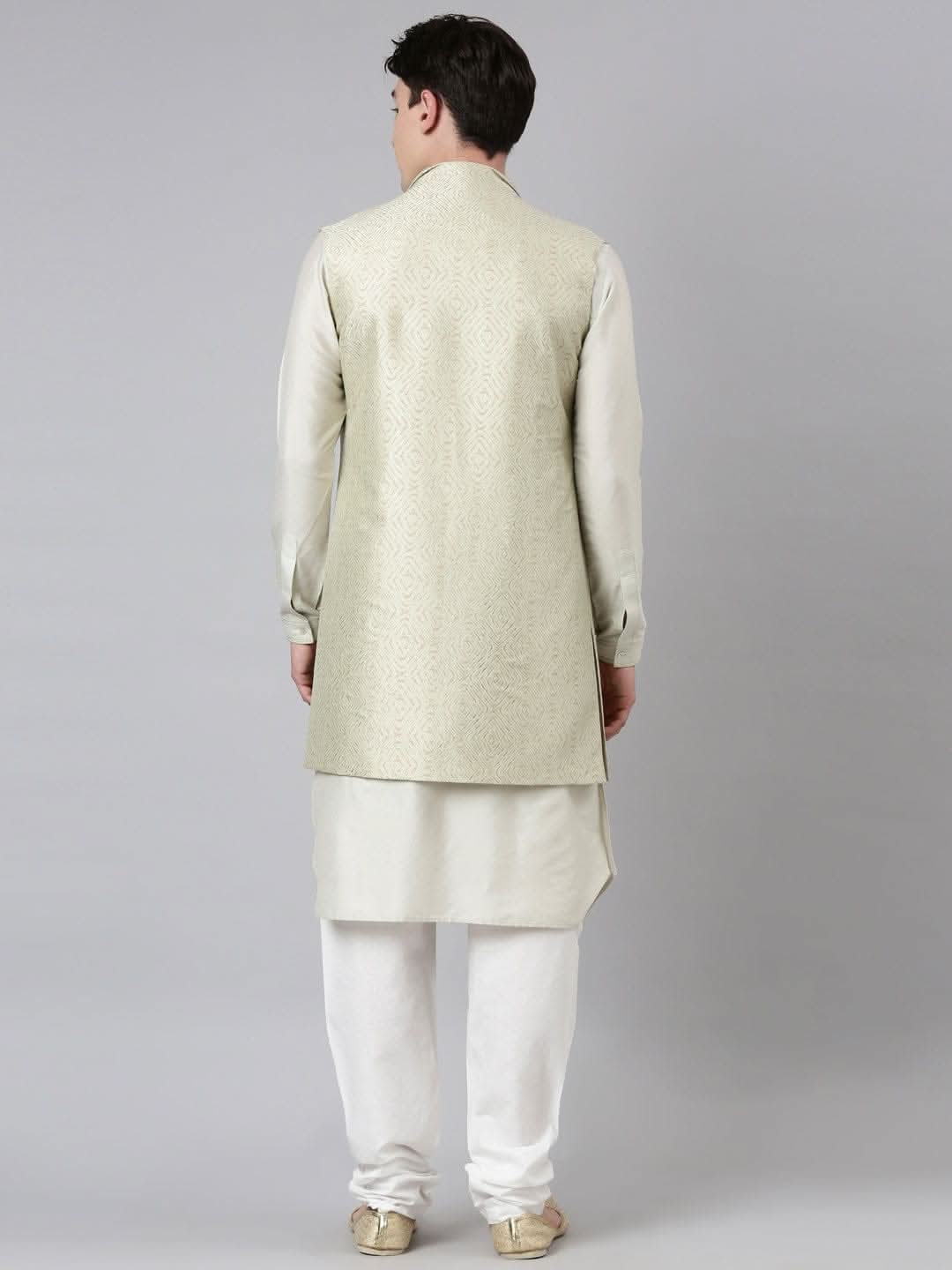 Light Green Lapel Style Jacket