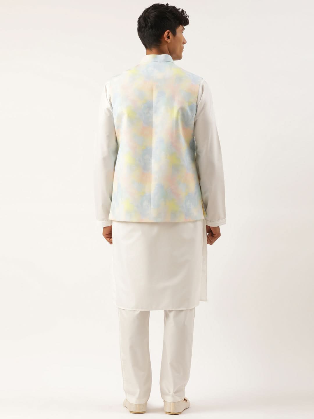 Multicolor Tiedye Cotton Jacket