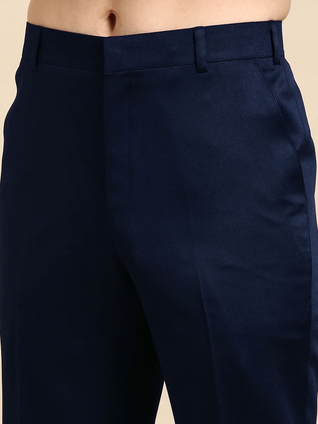 Navy Blue Classic Achkan