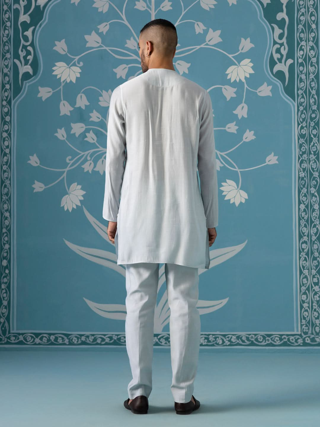 Light Sky Blue Open Indo Set