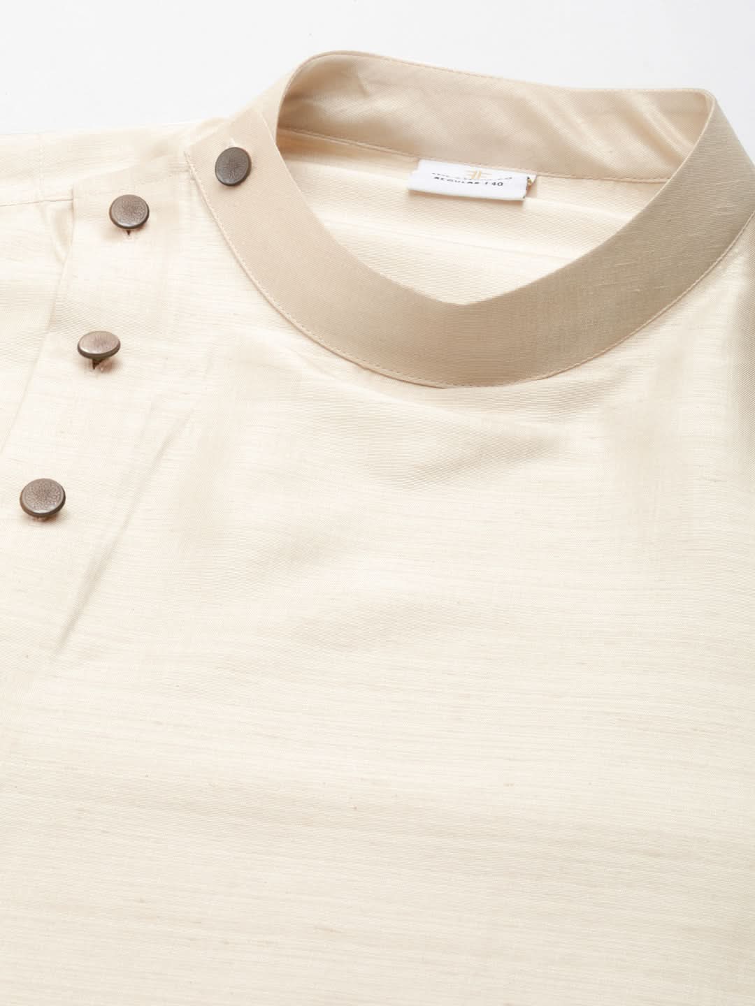 Light beige Drape Kurta Set