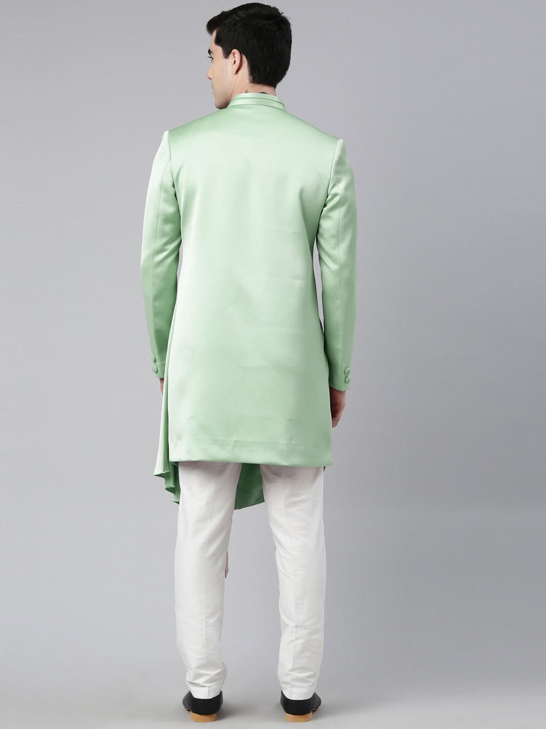 Green Draped Indo Set