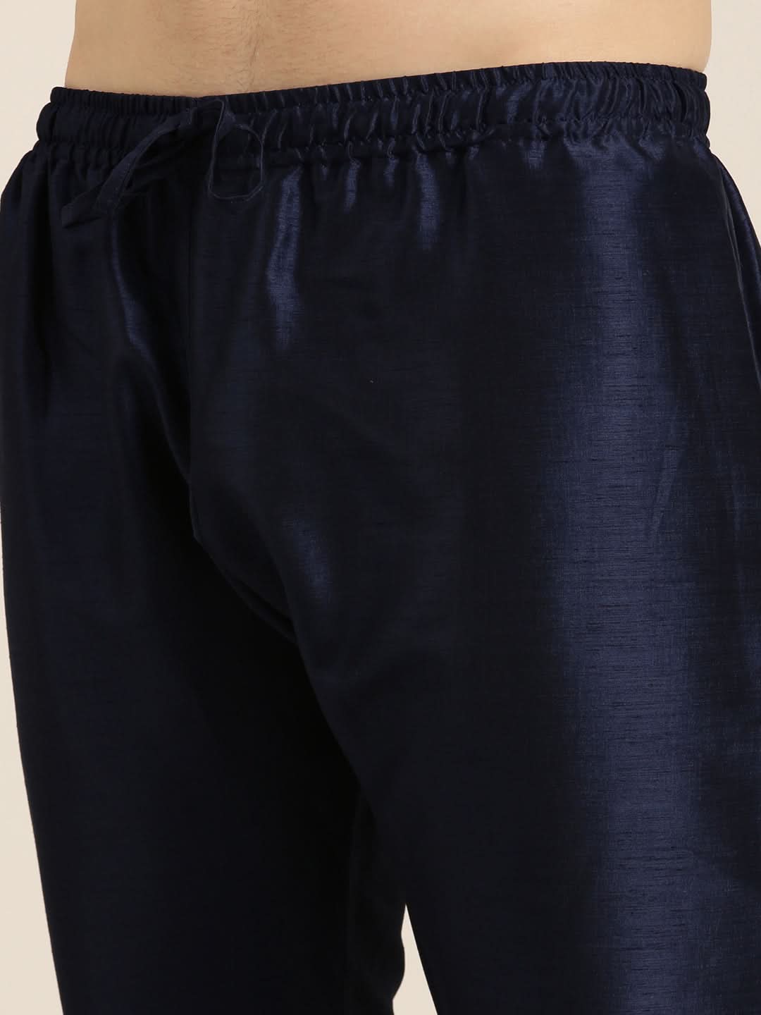 Navy  Dori Embroidery Kurta Set