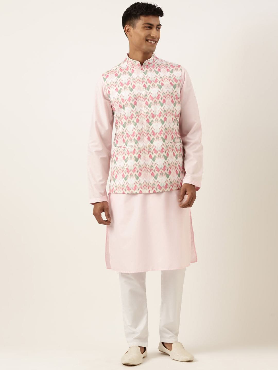 Pink Tiedye Cotton Jacket