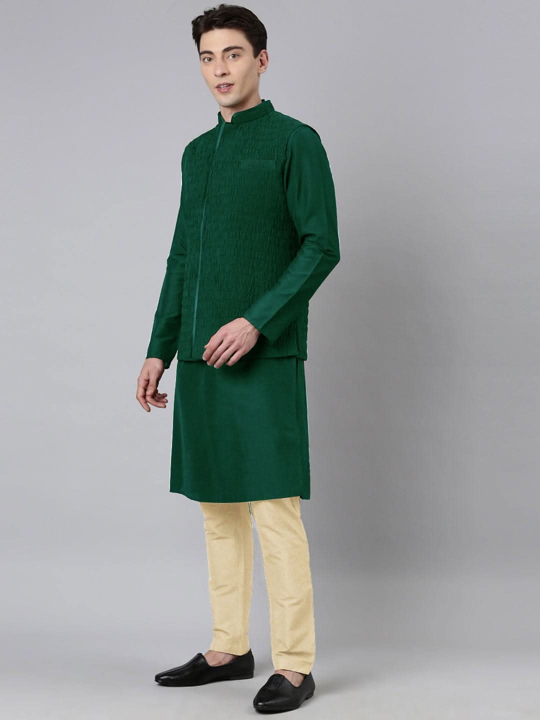 Green Ruching Jacket