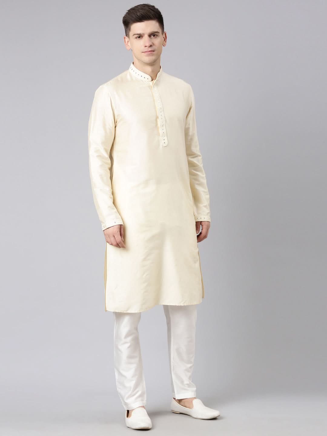 Beige Dori Embroidery Jacket