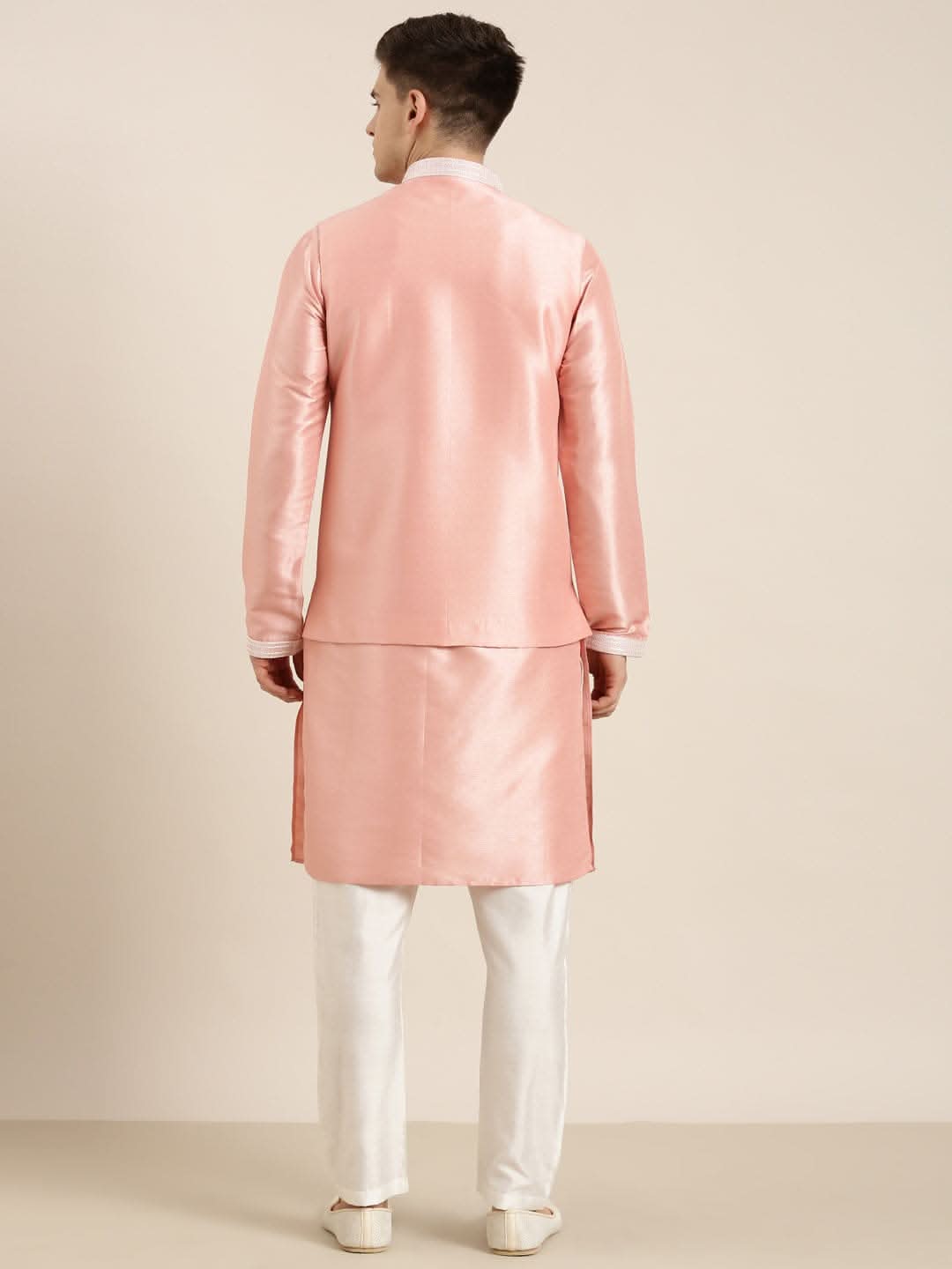 Peach Embroiderd Jacket