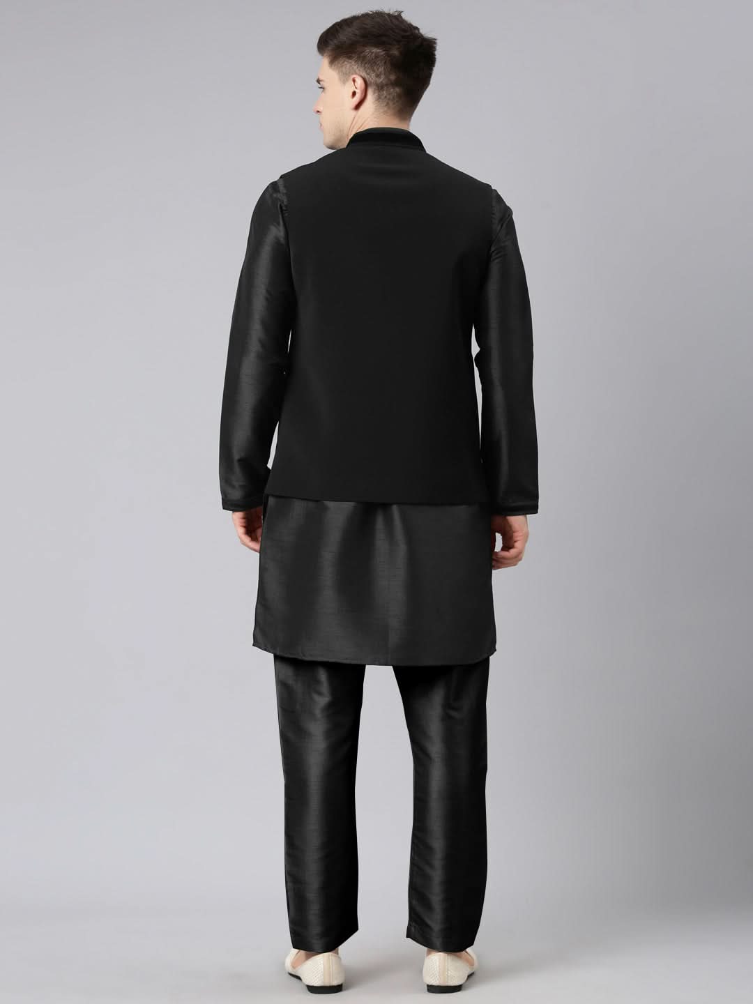 Black Pleated Jacket