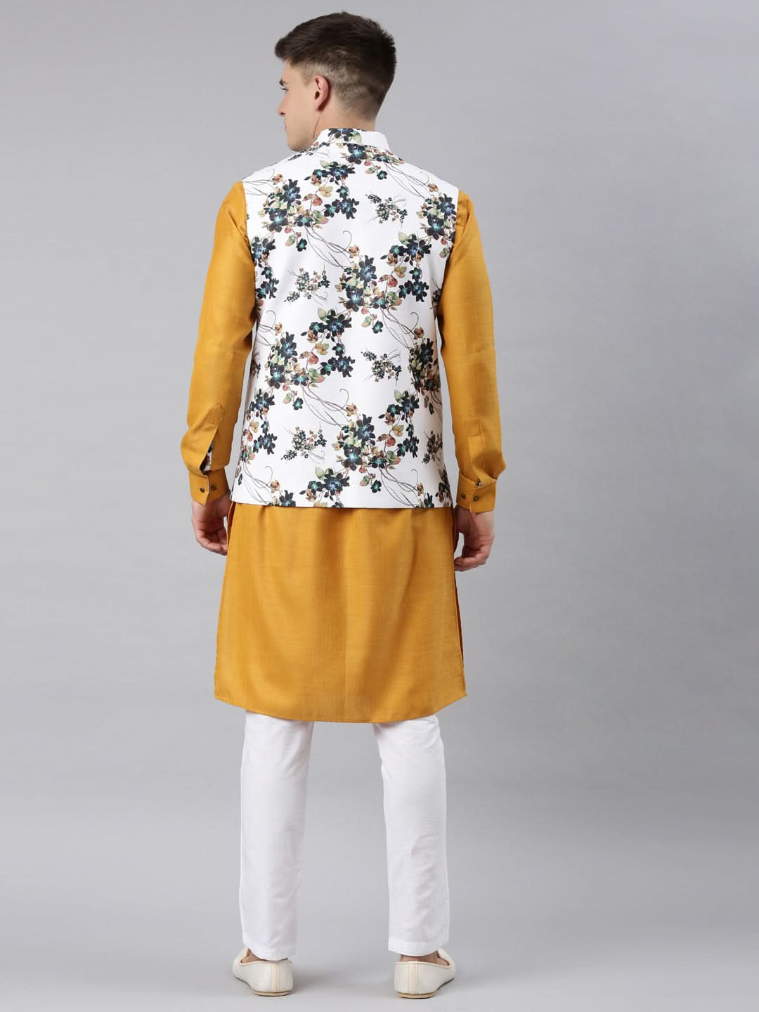 White Printed Jacket